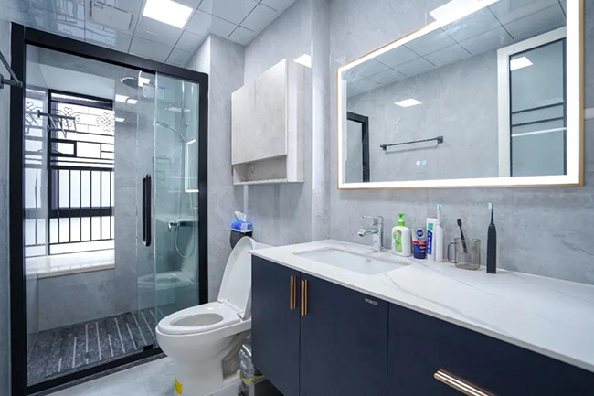 99㎡四居室，流行定制家具+靈動配色，打造不同生活體驗